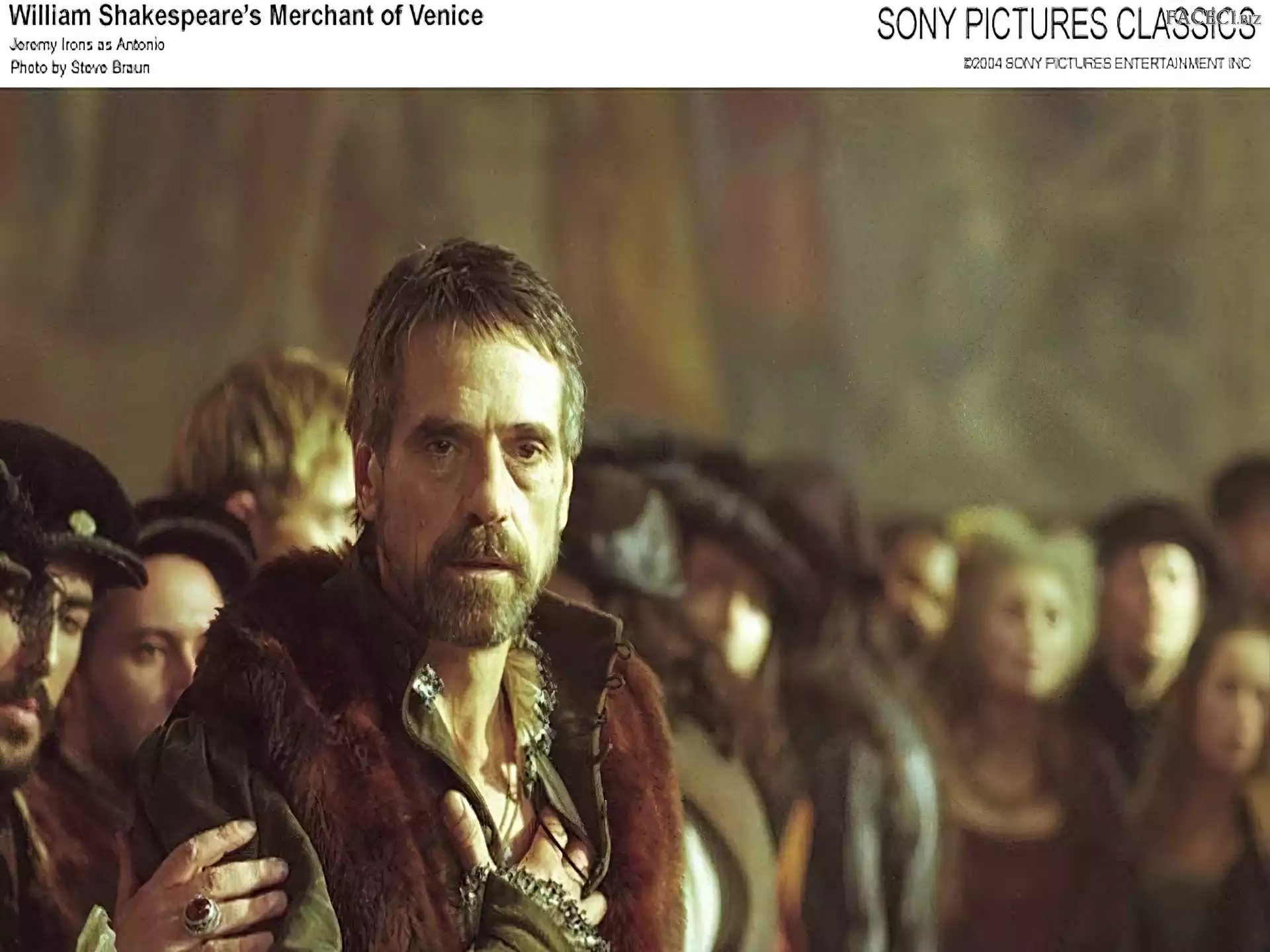 Merchant of Venice, Jeremy Irons, postacie